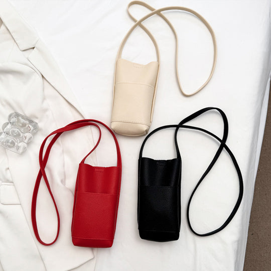 Damen minimalistischer Handyhalter mit praktischem Schultertrageriemen Nord Taschen