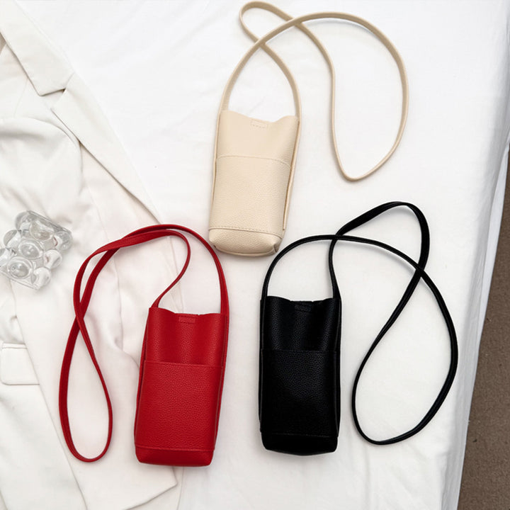 Damen minimalistischer Handyhalter mit praktischem Schultertrageriemen Nord Taschen