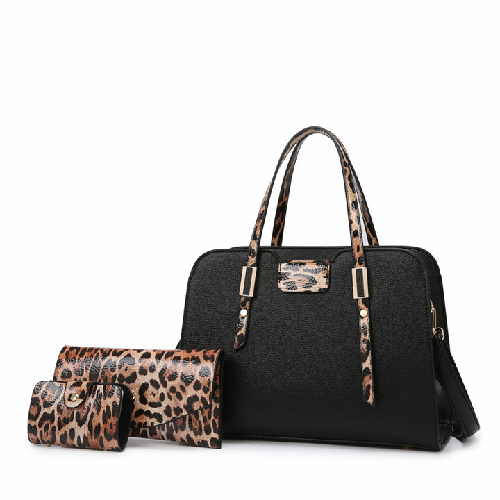 Damen elegantes Handtaschen-Set mit abnehmbarer Geldbörse und stilvollem Design Nord Taschen