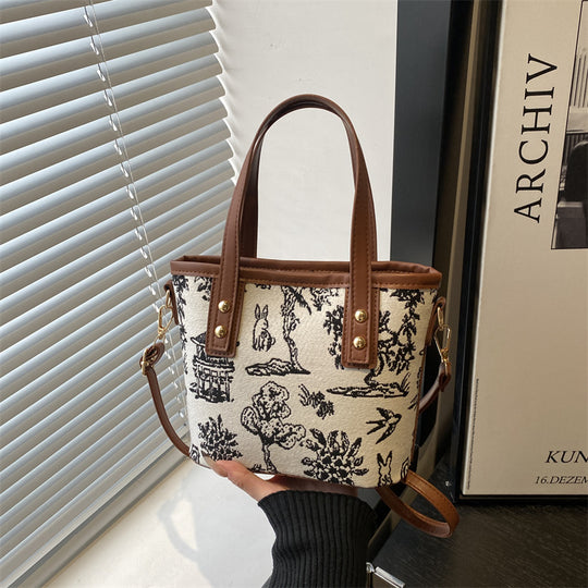 Damen Mini-Tasche mit einzigartigem Tiermotiv Nord Taschen