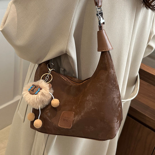 Damen modische Handtasche mit innovativem Verschluss Nord Taschen
