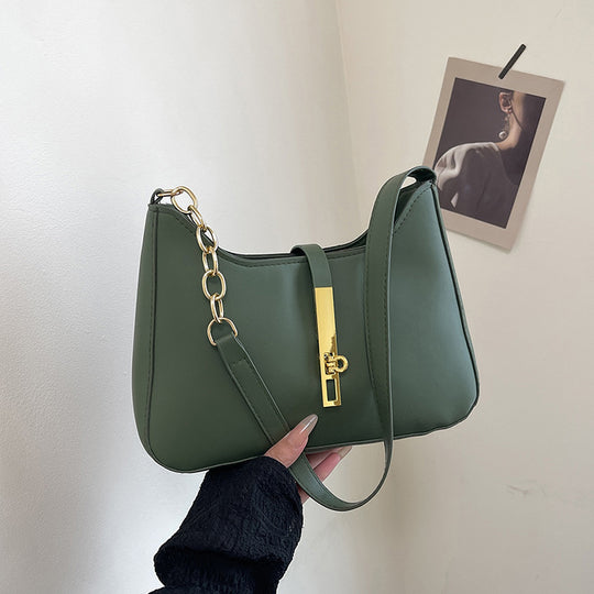 Damen Hobo-Tasche mit strukturiertem Design und schickem goldenen Verschluss Nord Taschen
