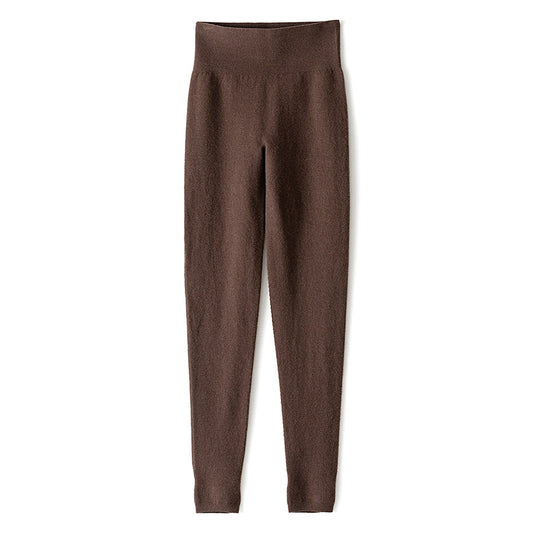 Damen Figurformende Hochtaillen Strickleggings mit Thermofinish Nord Taschen