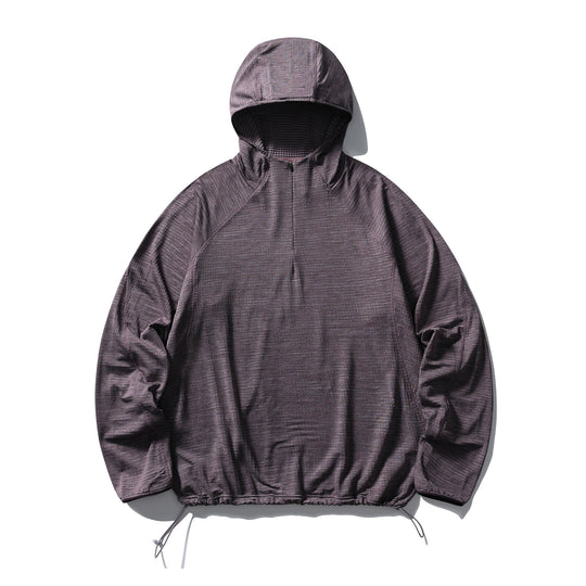 Herren Leichter Half‑Zip Kapuzenpullover aus technischem Funktionsmaterial Nord Taschen