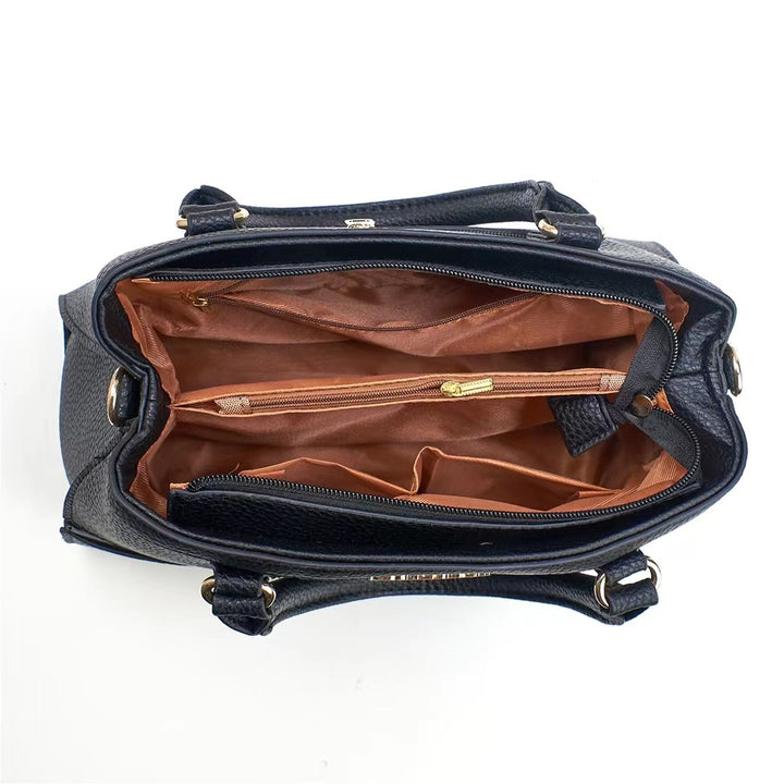 Damen praktische Handtasche mit abnehmbarer Clutch Nord Taschen