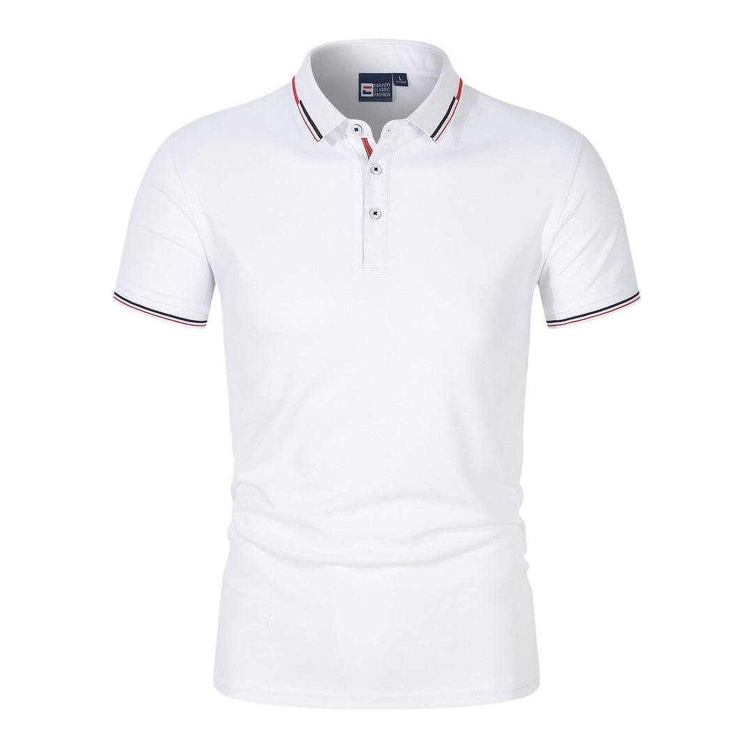 Einfarbiges Poloshirt