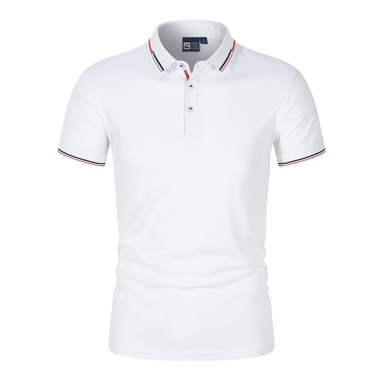 Einfarbiges Poloshirt