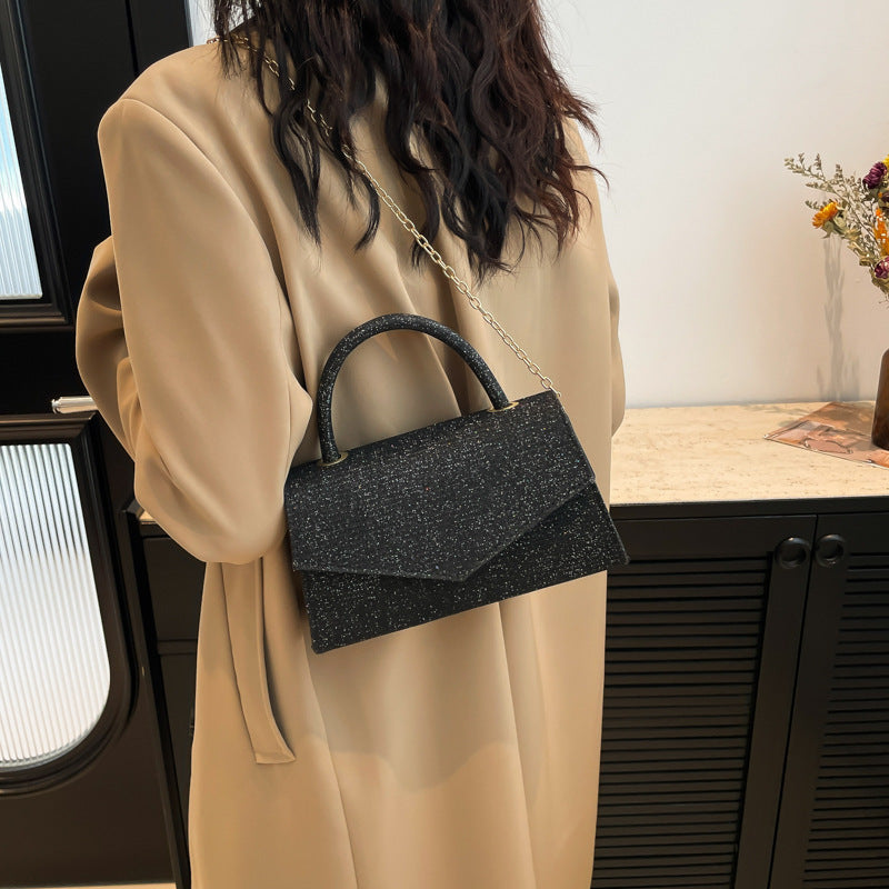 Damen elegante Umhängetasche mit strukturiertem Obermaterial Nord Taschen