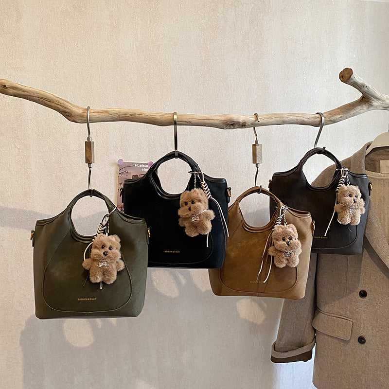Damen modische Handtasche mit praktischem Innenfächersystem Nord Taschen