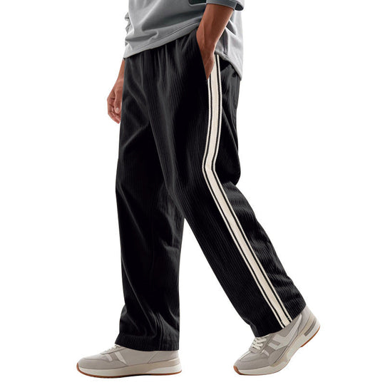 Herren Sportliche Freizeithose mit atmungsaktiven Einsätzen und komfortablem Kordelzug