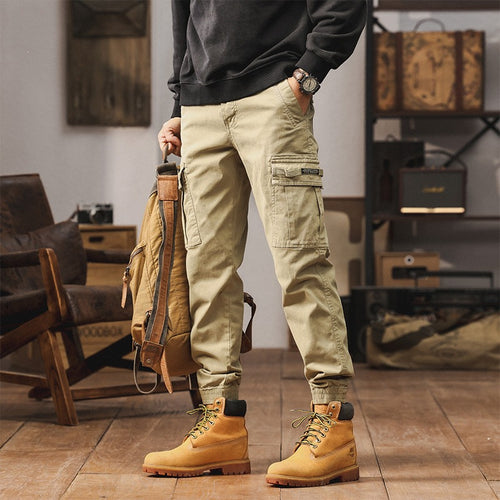 Herren Cargo-Jogginghose mit Multifunktionstaschen & elastischen Bündchen Nord Taschen