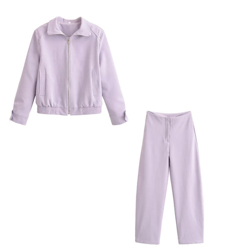 Damen Cropped-Blousonjacke im Clean‑Look mit Stehkragen, Reißverschluss und gerafftem Saumbund Nord Taschen
