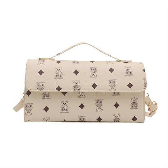 Damen Umhängetasche im verspielten Teddy-Motiv Nord Taschen