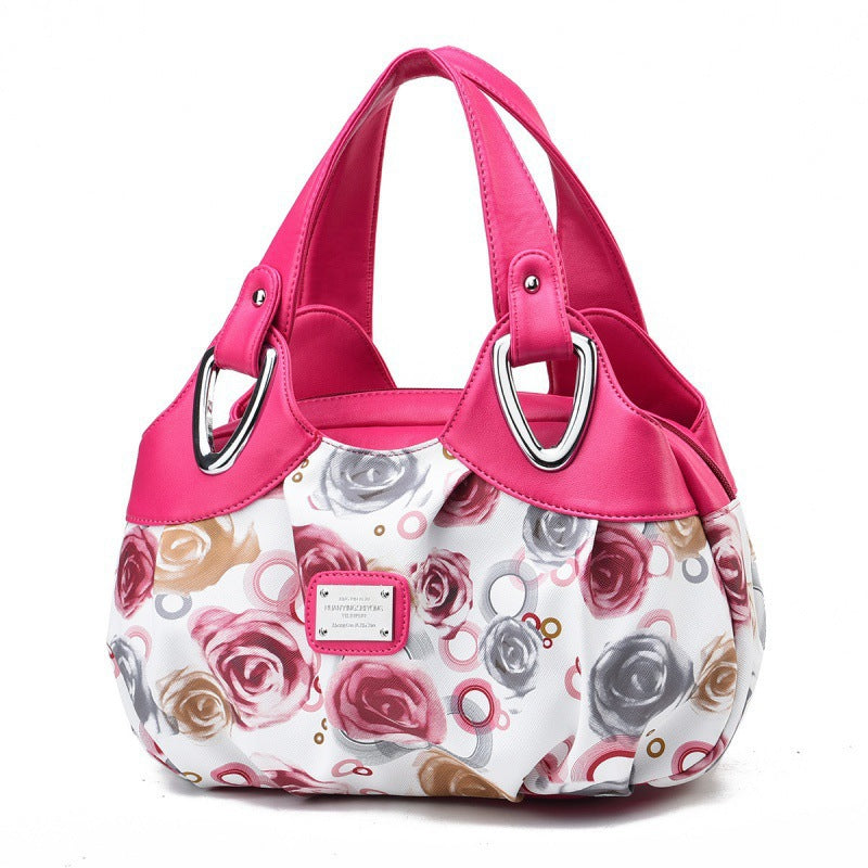 Damen modische Handtasche mit floralem Design Nord Taschen