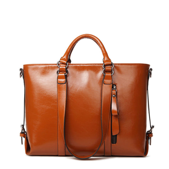 Damen elegante Handtasche aus hochwertigem Kunstleder mit mehrfachen Trageoptionen Nord Taschen