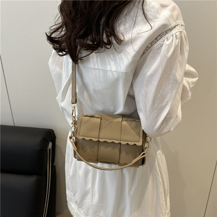 Damen elegante Mini-Umhängetasche mit strukturiertem Design Nord Taschen