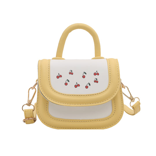 Damen stilvolle Mini-Handtasche mit fruchtigem Kirschmotiv Nord Taschen