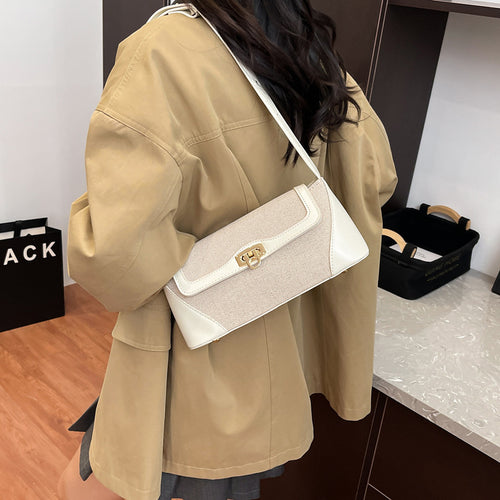 Damen elegante Umhängetasche mit strukturiertem Design und abnehmbarem Schulterriemen Nord Taschen
