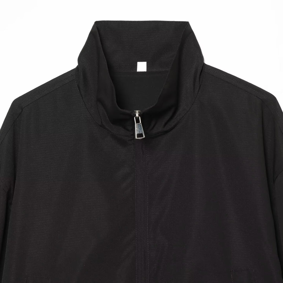 Damen Leichter Blouson mit Stehkragen, Tunnelzug‑Taille und Tüllsaum Nord Taschen