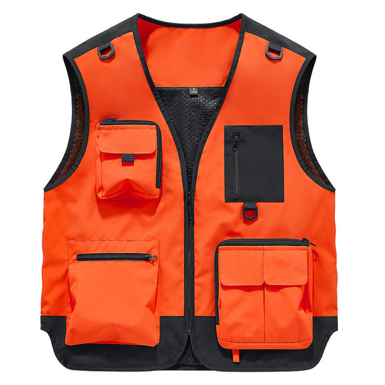 Herren Multifunktionale Arbeitsweste Nord Taschen