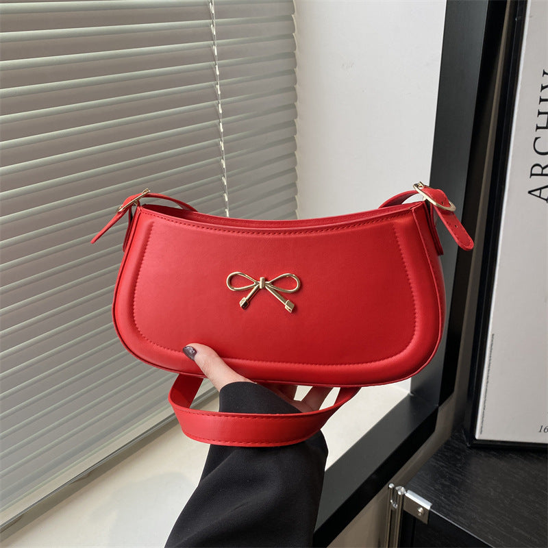Damen elegante Handtasche mit Knotenverzierung Nord Taschen
