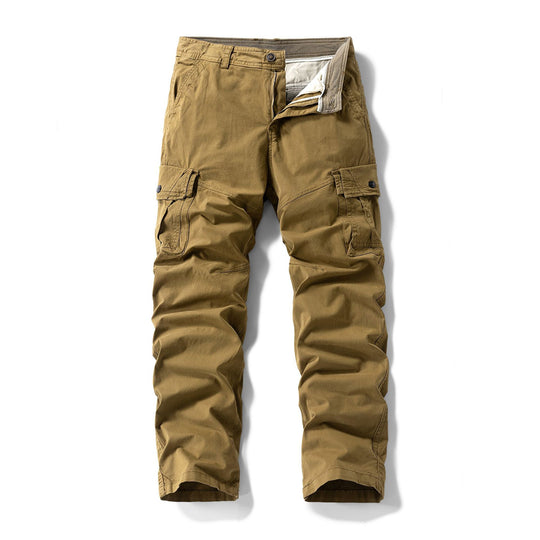 Herren Utility-Cargo-Hose im Vintage-Workwear-Look mit verstärkten Kniepartien und extra Stauraum Nord Taschen