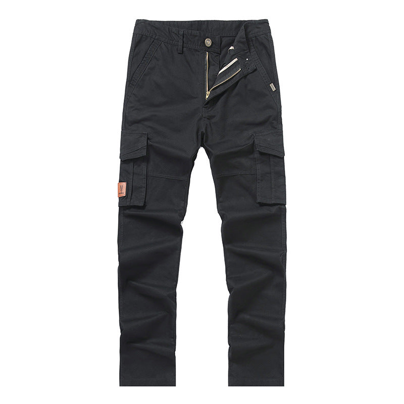 Herren Cargohose im Slim-Straight Schnitt mit Mehrfach‑Taschen und verstärkten Knien Nord Taschen
