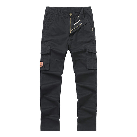 Herren Cargohose im Slim-Straight Schnitt mit Mehrfach‑Taschen und verstärkten Knien Nord Taschen