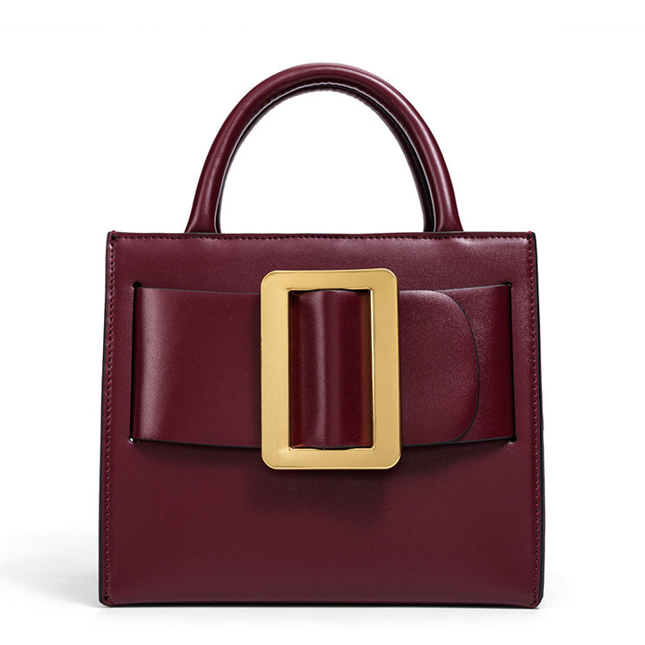 Damen Designer Handtasche mit markantem Schnallenverschluss Nord Taschen
