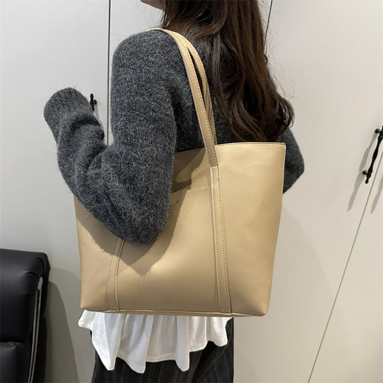 Damen Tote-Bag aus strukturiertem Kunstleder mit stilvollem Detail Nord Taschen