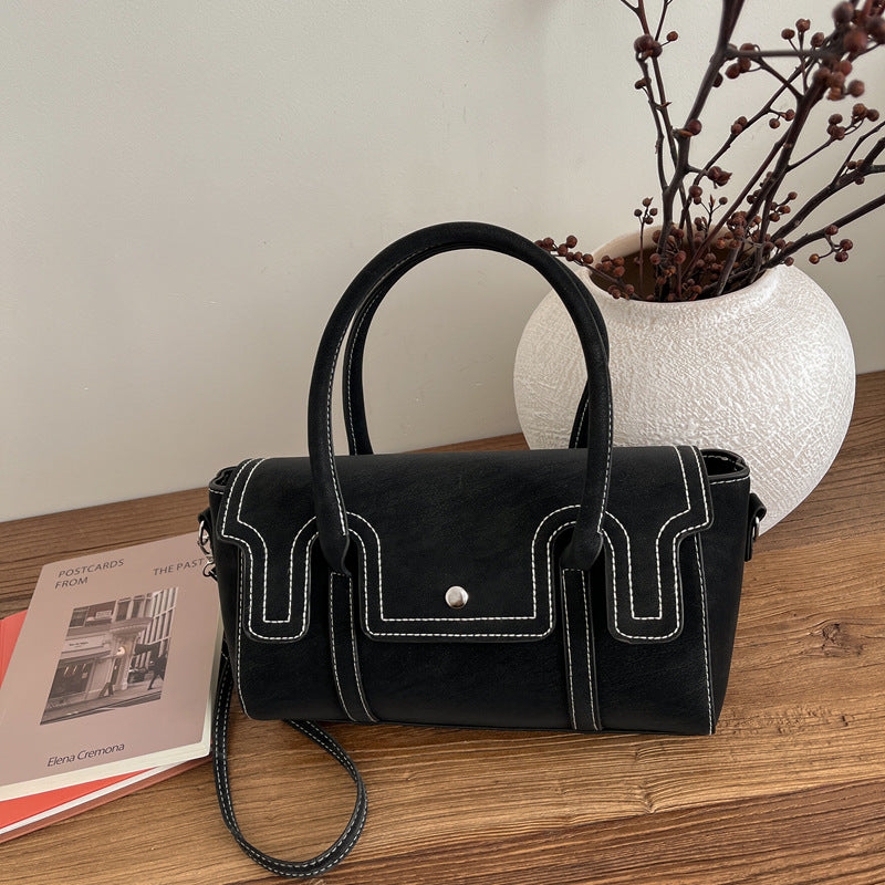 Damen Schultertasche mit strukturiertem Design und abnehmbaren Riemen Nord Taschen