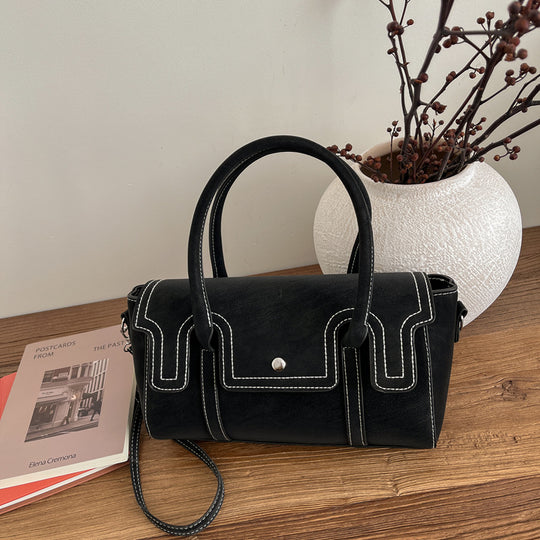 Damen Schultertasche mit strukturiertem Design und abnehmbaren Riemen Nord Taschen