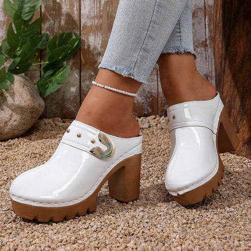 Damen Hochwertige Clogs mit Holzsohle - Arvani