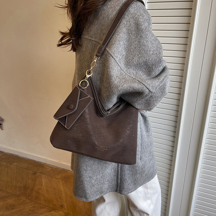 Damen modische Umhängetasche mit abnehmbarem Anhänger und elegantem Design Nord Taschen