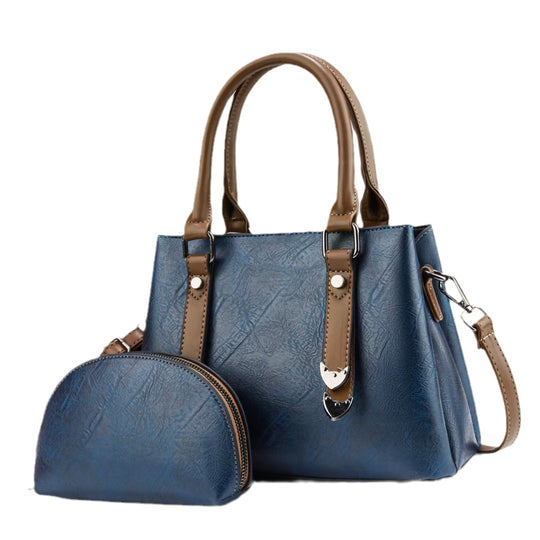 Damen Handtasche mit abnehmbarem Schulterriemen und praktischer Kosmetiktasche Nord Taschen