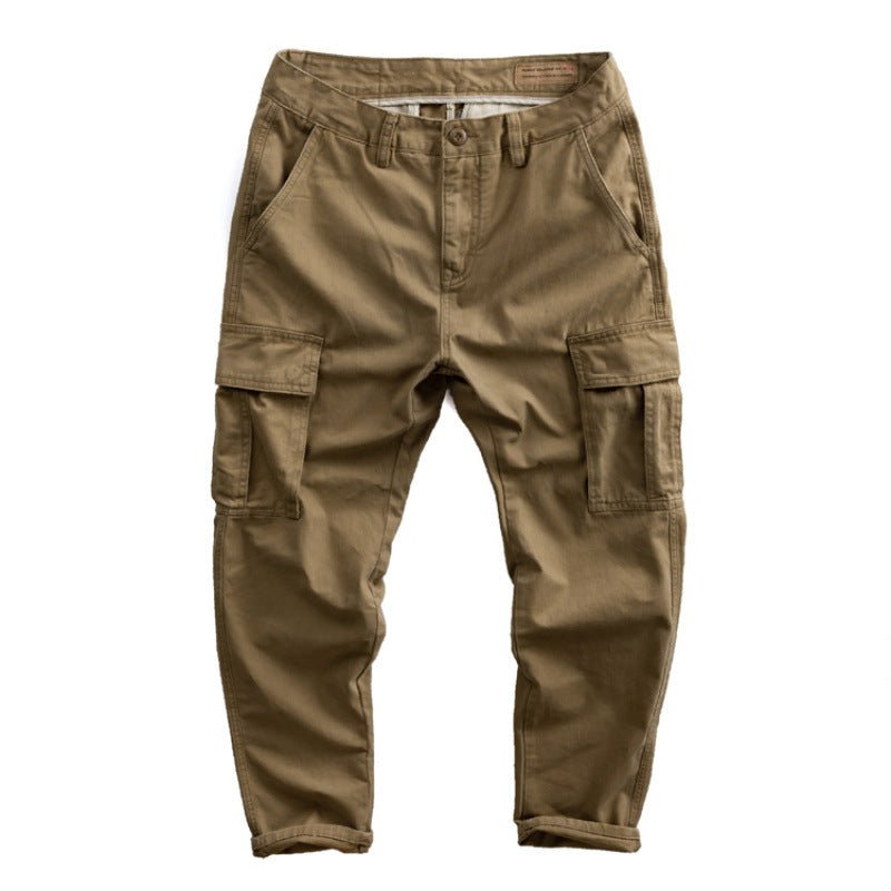 Herren Cargo-Hose mit taperter Passform, Utility-Taschen und verstärkten Nähten Nord Taschen