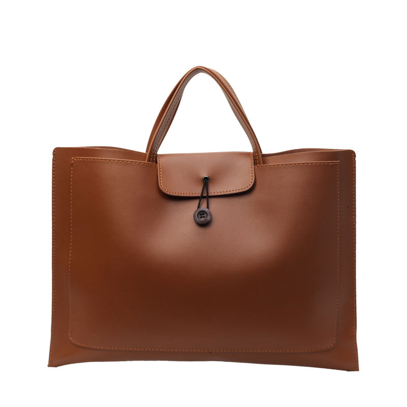 Damen elegante Tragetasche mit praktischer Klappverschluss | Nord Taschen