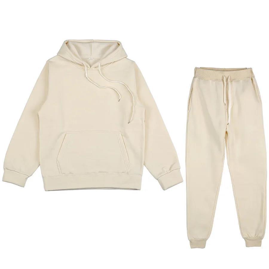 Unisex nan weiches Lounge-Set mit Oversize-Hoodie, taillenhoher Jogginghose und geripptem Knöchelabschluss Nord Taschen