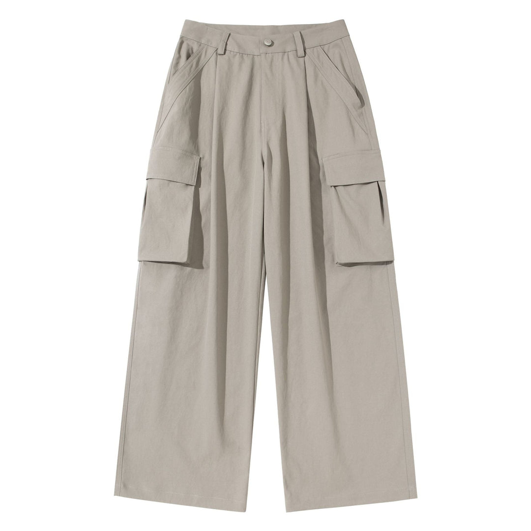 Damen Cropped-Cargo-Culotte mit hoher Leibhöhe und aufgesetzten Klappentaschen Nord Taschen