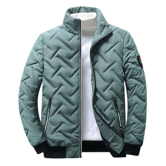 Herren Winter Steppjacke mit hochabschließendem Kragen Nord Taschen