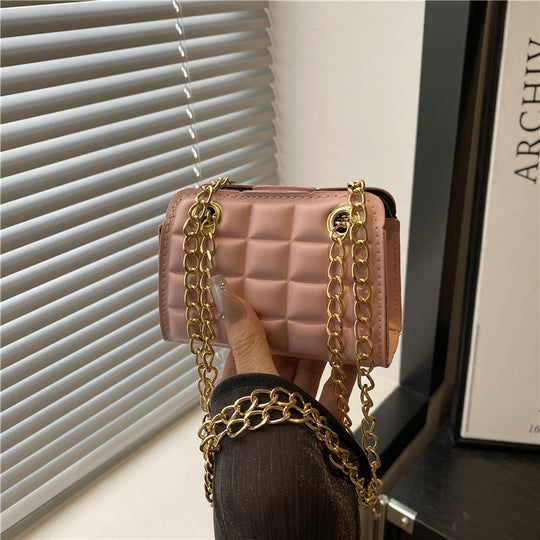 Damen modische Mini-Handtasche mit exquisiten Kettenakzenten Nord Taschen