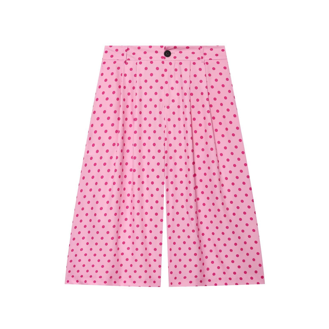 Damen Weite Culotte-Hose mit hohem Bund und soften Kellerfalten Nord Taschen