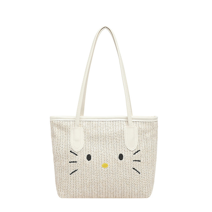 Damen kreative Handtasche mit fröhlichem Wolken-Anhänger Nord Taschen