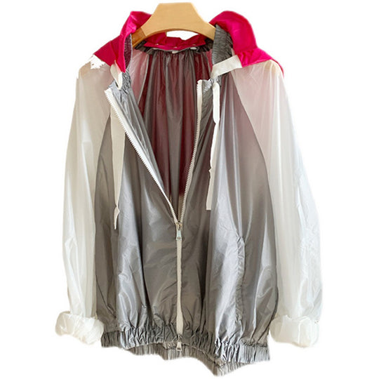 Damen Sportliche Übergangsjacke mit Kapuze Nord Taschen