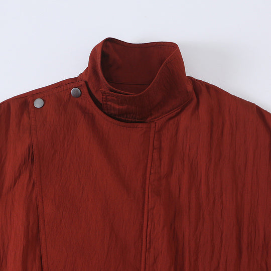 Damen Palazzo-Hose mit Wickelvorderteil und Taillengürtel Nord Taschen