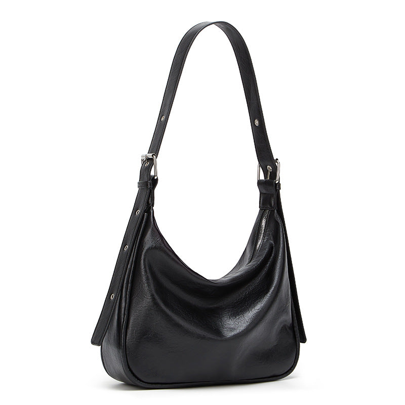 Damen Hobo-Tasche mit schickem Faltendesign und hochwertiger Kunstlederoberfläche Nord Taschen