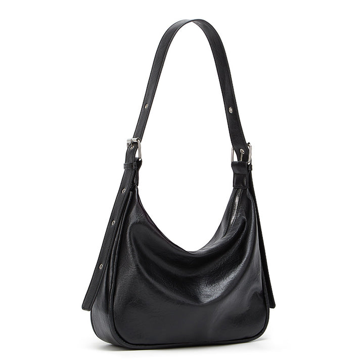 Damen Hobo-Tasche mit schickem Faltendesign und hochwertiger Kunstlederoberfläche Nord Taschen