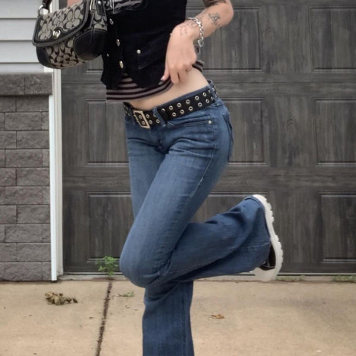 Damen Flared Jeans im Vintage-Stil