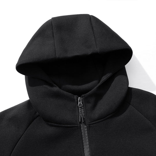 Herren Sportliche Kapuzenjacke mit praktischen Reißverschlusstaschen Nord Taschen