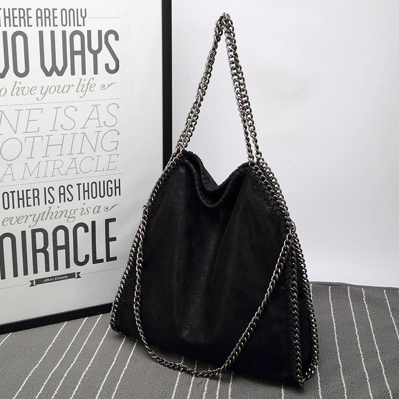 Damen Hobo-Tasche mit eleganter Kettenakzent und geräumigem Innenraum Nord Taschen